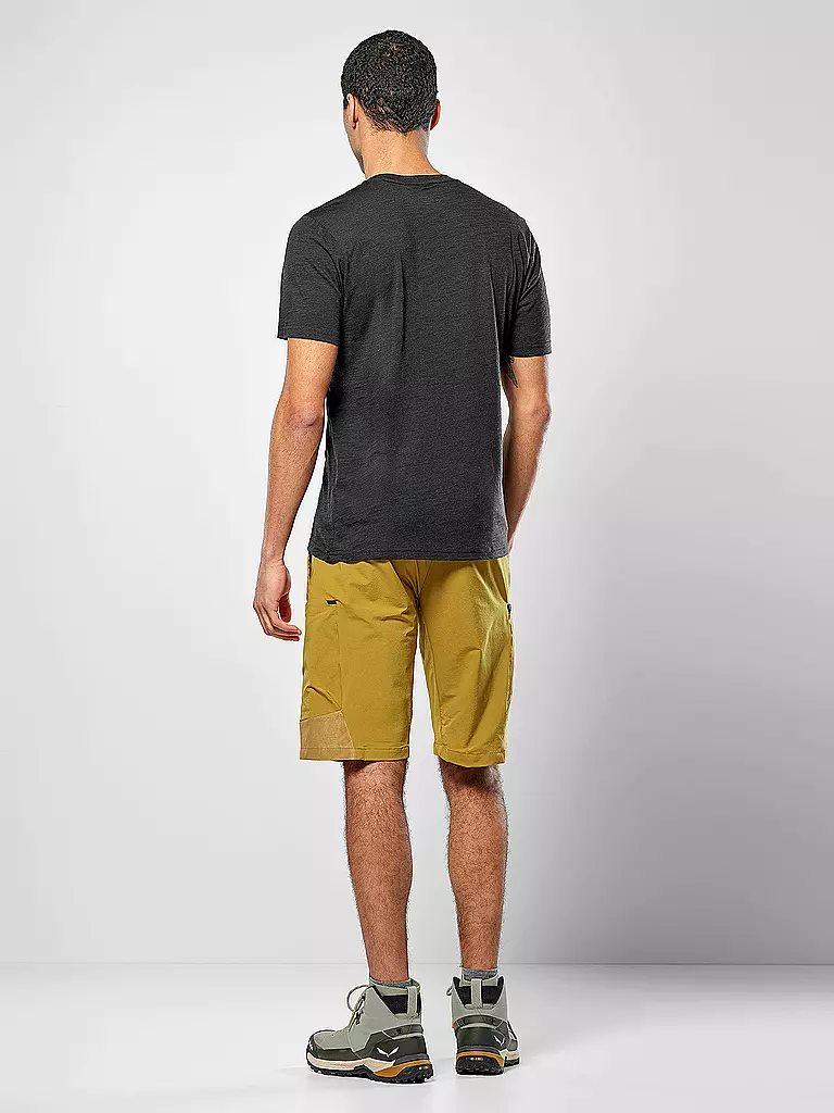 SALEWA | Camiseta funcional de hombre Eagle Dotted Merino | Negro