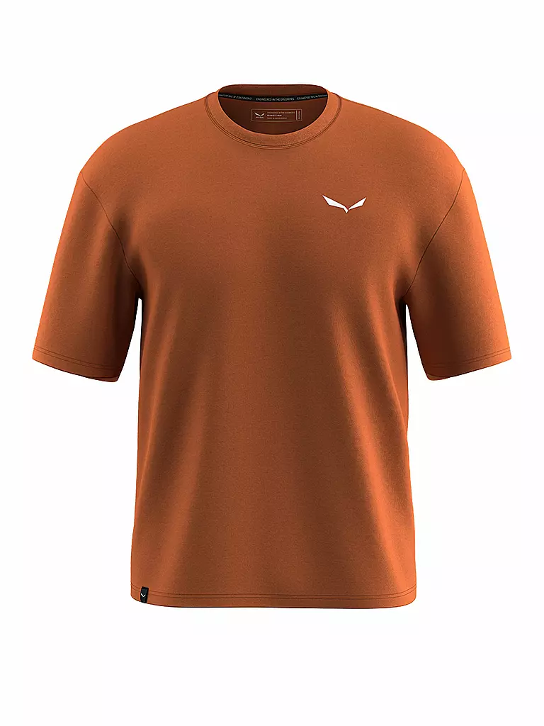 SALEWA | Camiseta funcional de hombre Eagle Sunset Loose | Naranja