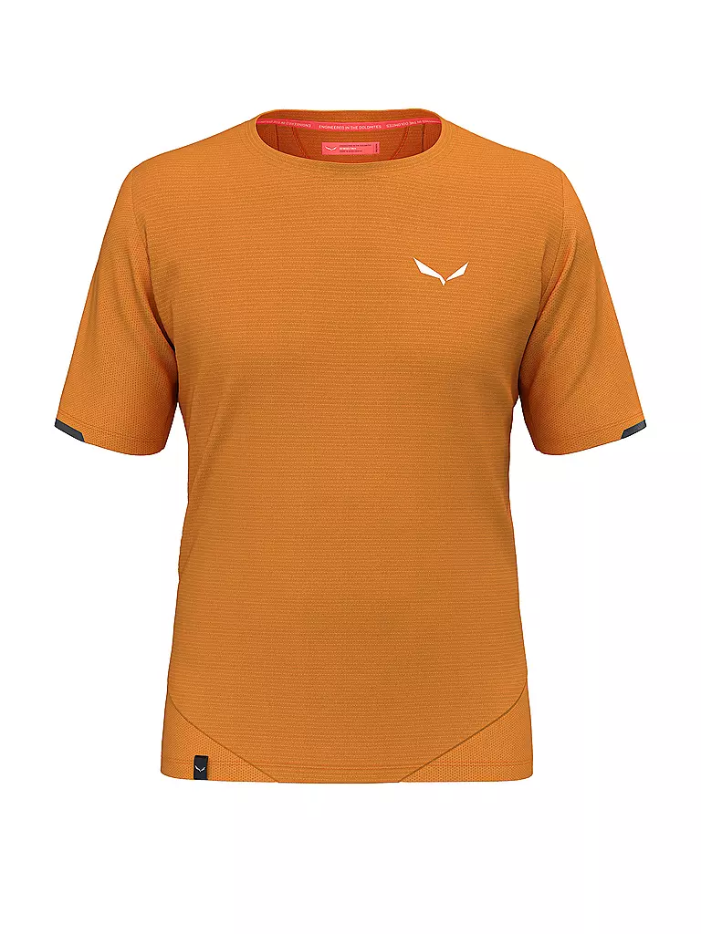 SALEWA | Camiseta funcional de hombre Pedroc Dry Mesh | Naranja