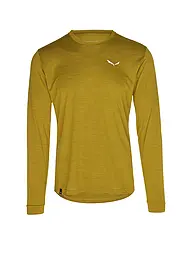 SALEWA | Camiseta funcional de hombre Puez Melange Dry'Ton | Oro