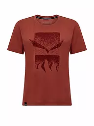 SALEWA | Camiseta funcional de mujer Eagle 3 Cime | Coral