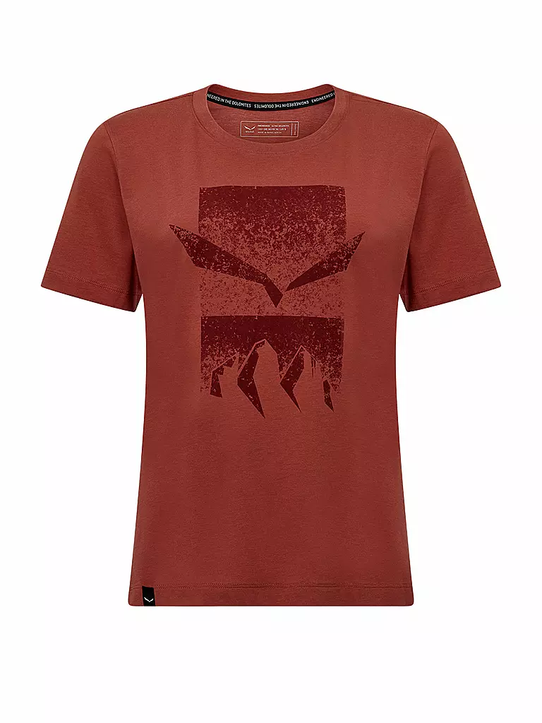SALEWA | Camiseta funcional de mujer Eagle 3 Cime | Coral