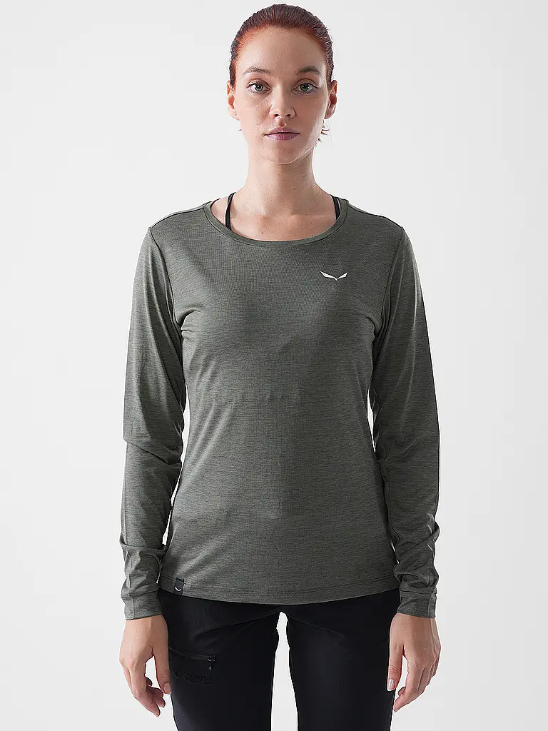 SALEWA | Camiseta funcional de mujer Puez Melange Dry'Ton | 