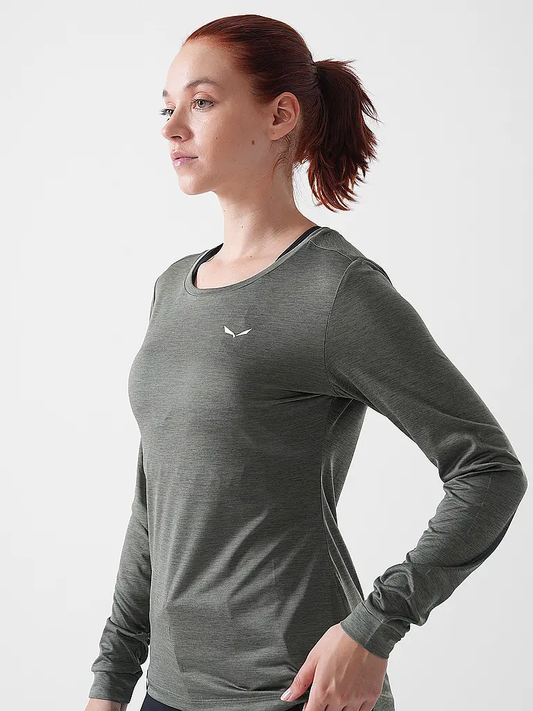 SALEWA | Camiseta funcional de mujer Puez Melange Dry'Ton | 