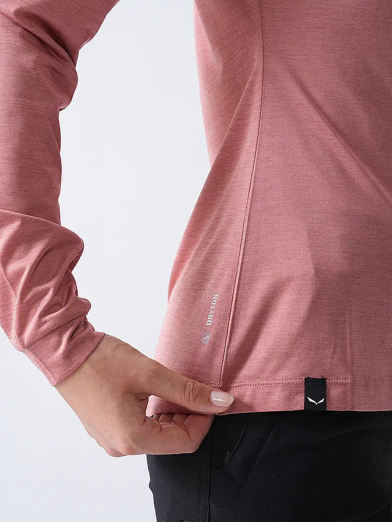 SALEWA | Camiseta funcional de mujer Puez Melange Dry'Ton | 