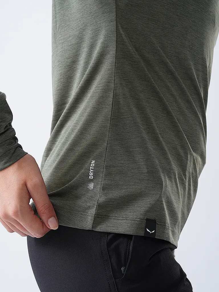 SALEWA | Camiseta funcional de mujer Puez Melange Dry'Ton | 