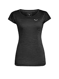 SALEWA | Camiseta funcional de mujer Puez Melange Dry | Negro
