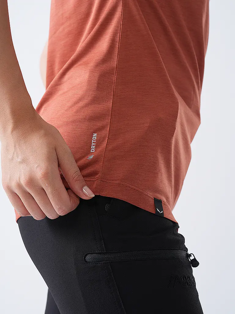 SALEWA | Camiseta funcional de mujer Puez Melange Dry | 