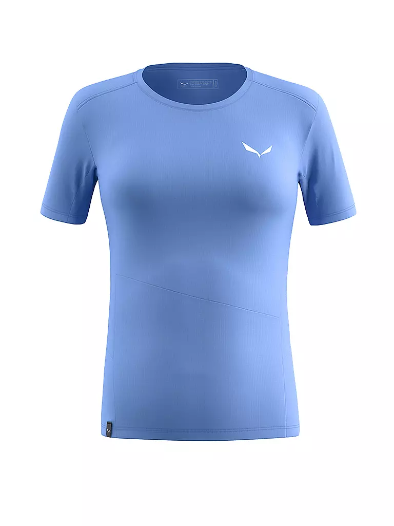 SALEWA | Camiseta funcional de mujer Puez Sporty Dry'Ton | Azul claro