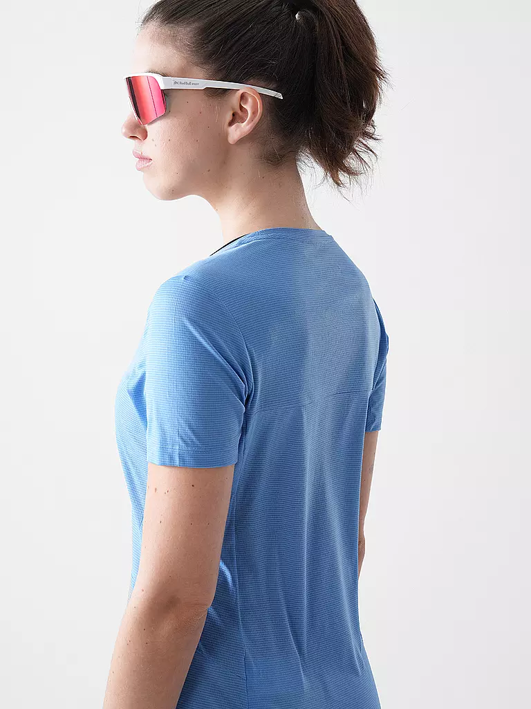 SALEWA | Camiseta funcional de mujer Puez Sporty Dry'Ton | Azul claro
