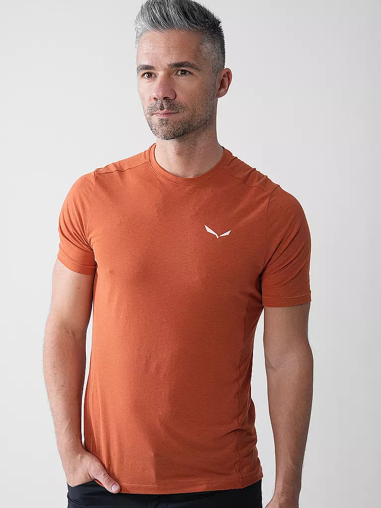 SALEWA | Camiseta funcional para hombre      Hombre     Capas base y camisetas     Camisetas Puez Melange Dry'Ton |