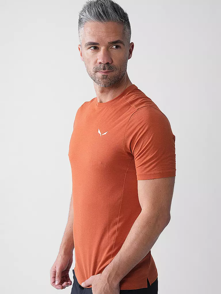 SALEWA | Camiseta funcional para hombre      Hombre     Capas base y camisetas     Camisetas Puez Melange Dry'Ton |