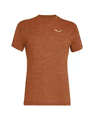 SALEWA | Camiseta funcional para hombre Puez Melange Dry | Naranja