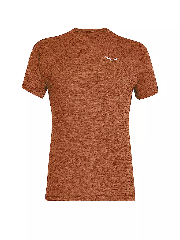 SALEWA | Camiseta funcional para hombre Puez Melange Dry | Naranja