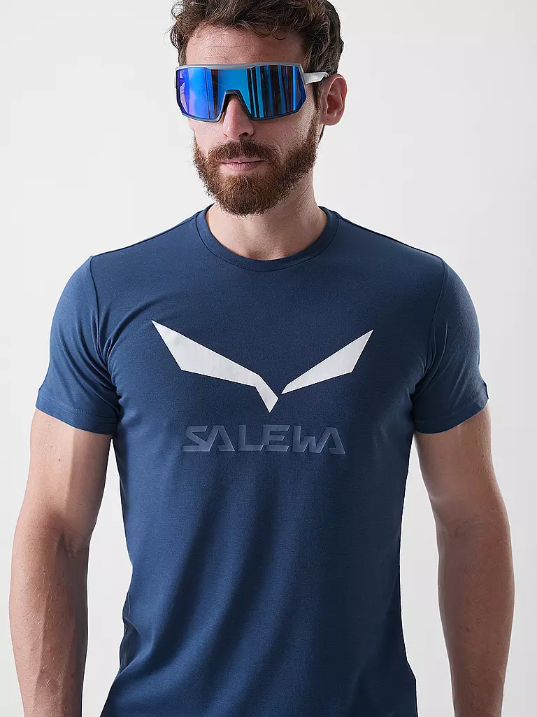 SALEWA | Camiseta funcional para hombre Solidlogo Dri-Release® |