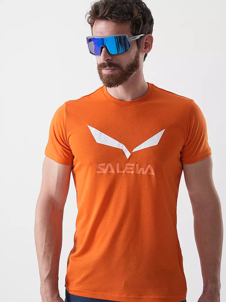 SALEWA | Camiseta funcional para hombre Solidlogo Dri-Release® |