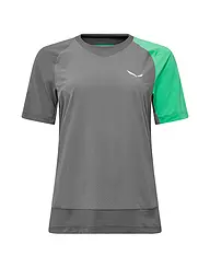 SALEWA | Camiseta funcional para mujer NXT Hybrid | Gris claro