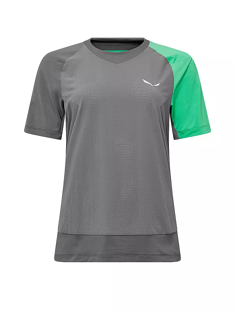 SALEWA | Camiseta funcional para mujer NXT Hybrid | Gris claro