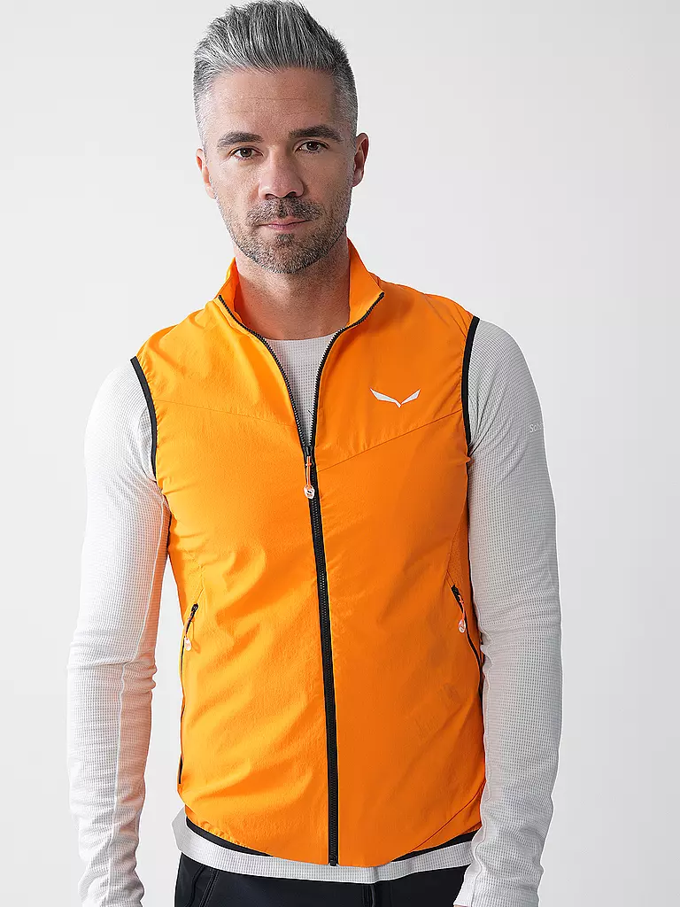 SALEWA | Chaleco outdoor para hombre Pedroc Durastretch Light con capucha | 