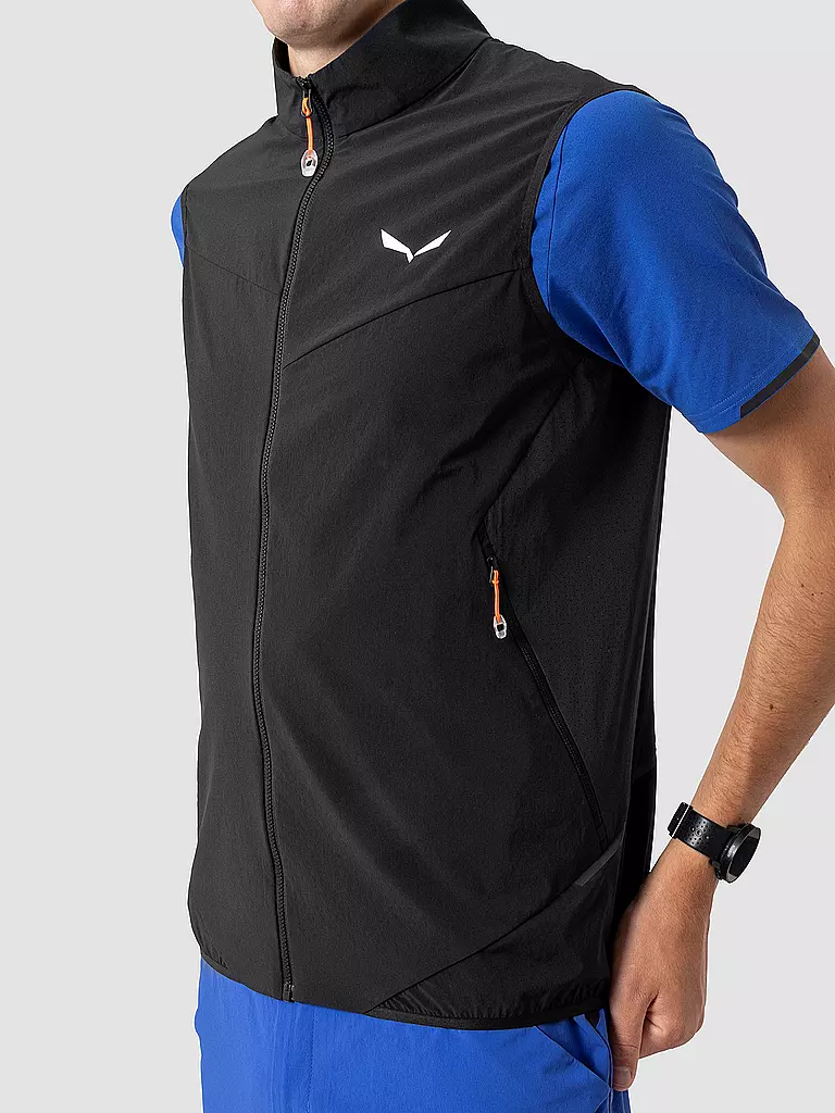 SALEWA | Chaleco outdoor para hombre Pedroc Durastretch Light con capucha |