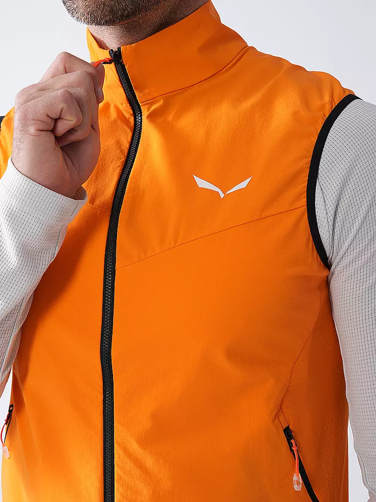 SALEWA | Chaleco outdoor para hombre Pedroc Durastretch Light con capucha | 