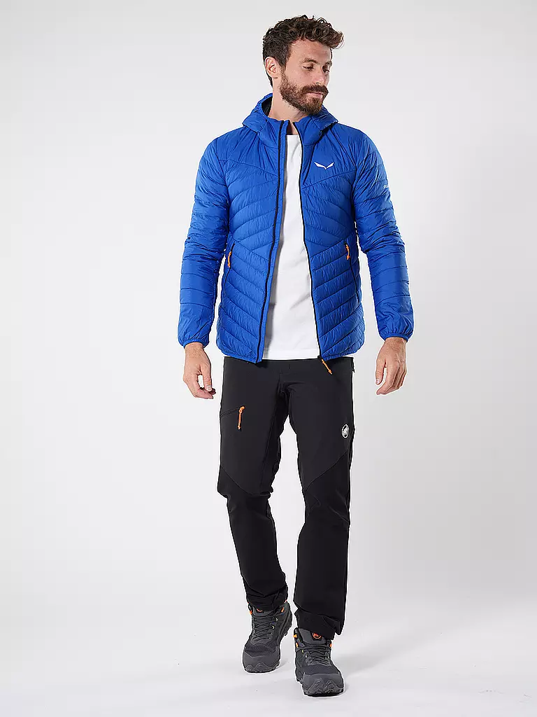 SALEWA | Chaqueta aislante con capucha de plumón RDS Brenta para hombre | Azul