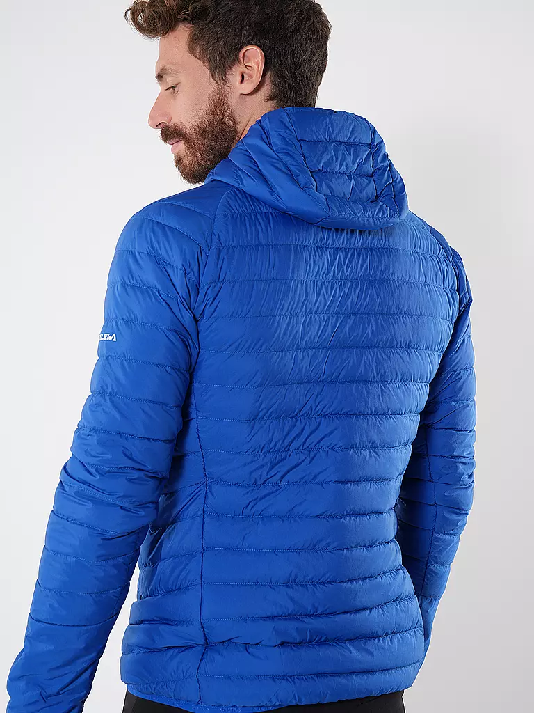 SALEWA | Chaqueta aislante con capucha de plumón RDS Brenta para hombre | Azul