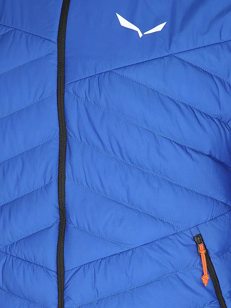 SALEWA | Chaqueta aislante con capucha de plumón RDS Brenta para hombre | Azul