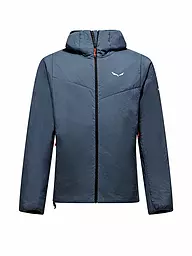 SALEWA | Chaqueta aislante para hombre Puez Catinaccio 2 TWR con capucha | Azul claro
