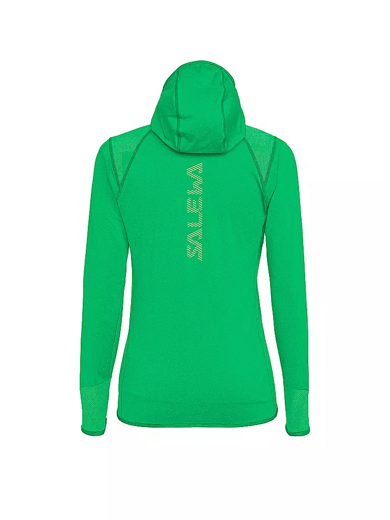 SALEWA | Chaqueta con capucha para mujer Agner Hybrid Polarlite Durastretch | 