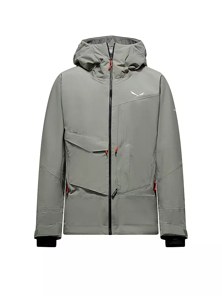 SALEWA | Chaqueta de esquí de travesía para hombre Sella Free 3L PTX | Gris claro