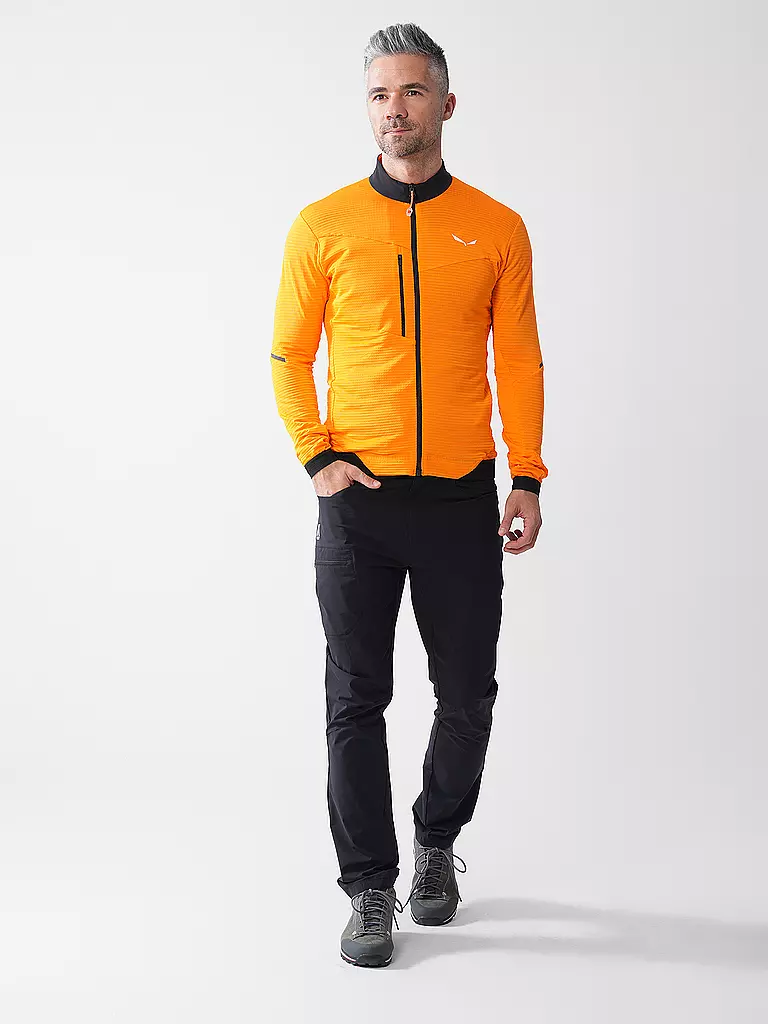SALEWA | Chaqueta de forro polar para hombre Pedroc 2 Polarlite | Naranja