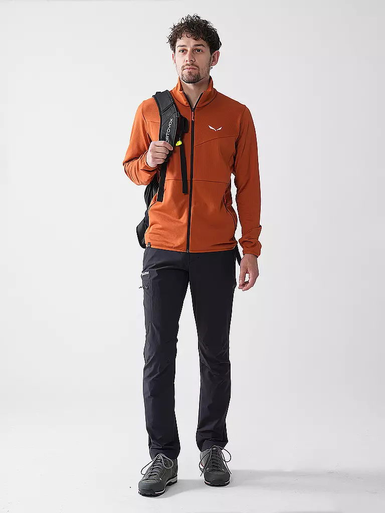 SALEWA | Chaqueta de forro polar para hombre Puez Cammino | Naranja