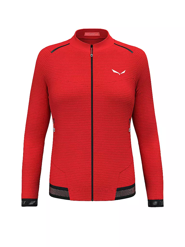 SALEWA | Chaqueta de forro polar para mujer Pedroc 2 Polarlite | Rojo