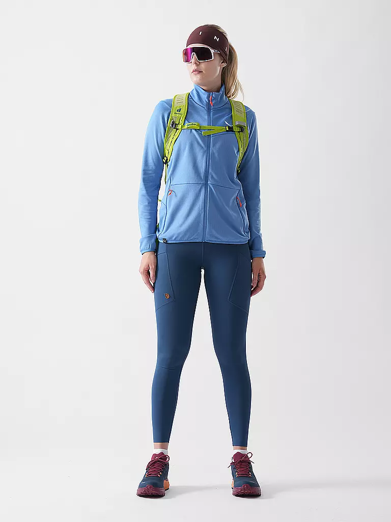 SALEWA | Chaqueta de forro polar para mujer Puez Cammino Polarlite | Azul claro