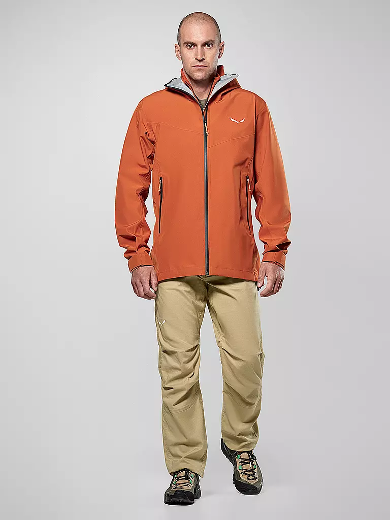 SALEWA | Chaqueta de senderismo para hombre Puez GTX 3L | Naranja