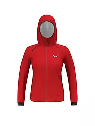 SALEWA | Chaqueta de senderismo para mujer Pedroc 2.5L Powertex Light | Rojo
