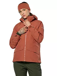 SALEWA | Chaqueta de senderismo para mujer Puez 2L Gore-Tex® con capucha | Rojo