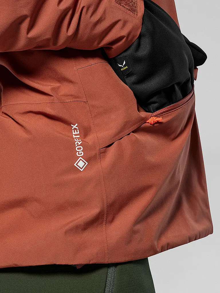 SALEWA | Chaqueta de senderismo para mujer Puez 2L Gore-Tex® con capucha |