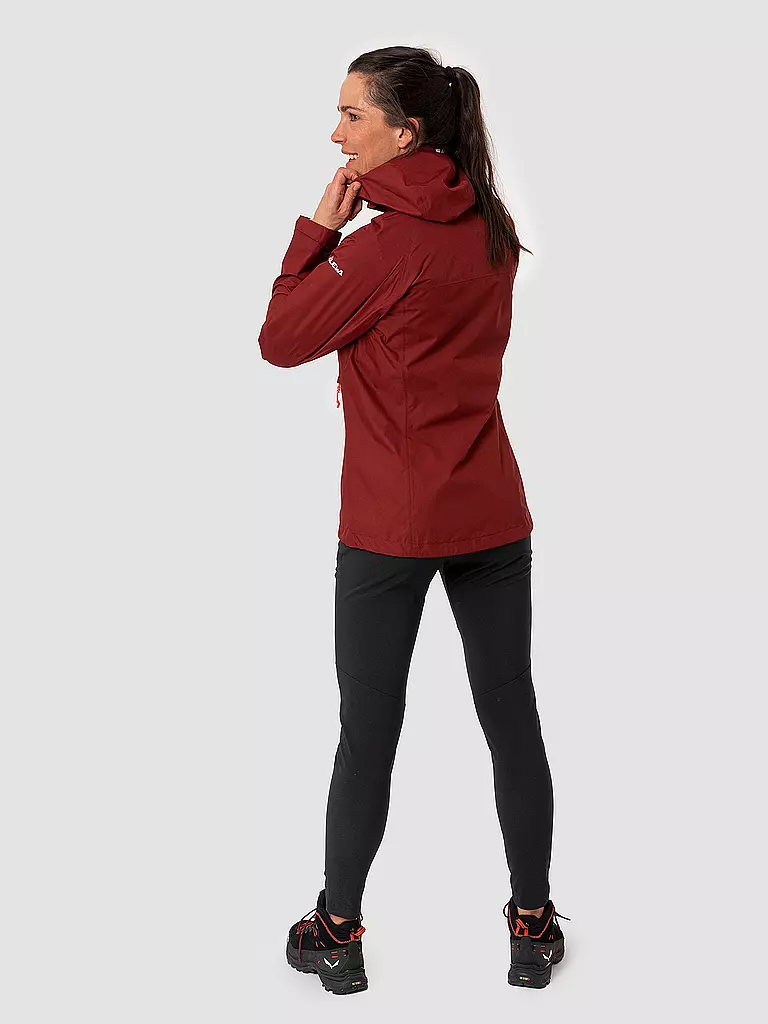 SALEWA | Chaqueta de senderismo para mujer Puez Aqua Powertex con capucha |
