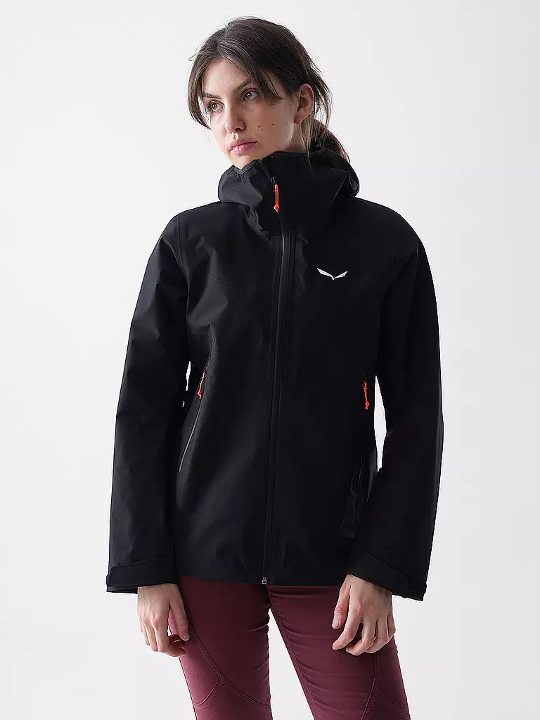 SALEWA | Chaqueta de senderismo para mujer Puez GTX 3L EPE | Negro