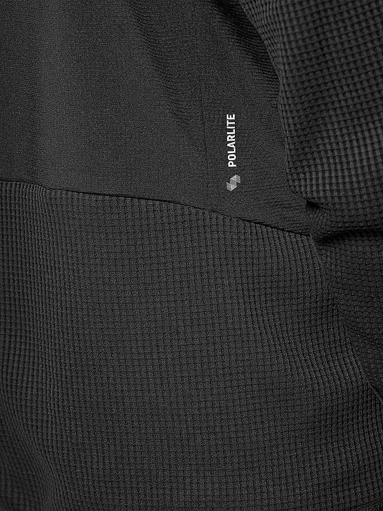 SALEWA | Chaqueta híbrida para hombre Puez Waffle Polarlite | Negro