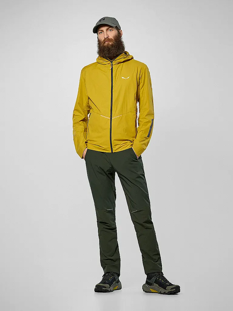 SALEWA | Chaqueta para hombre Pedroc Wind Hoodie | Oro