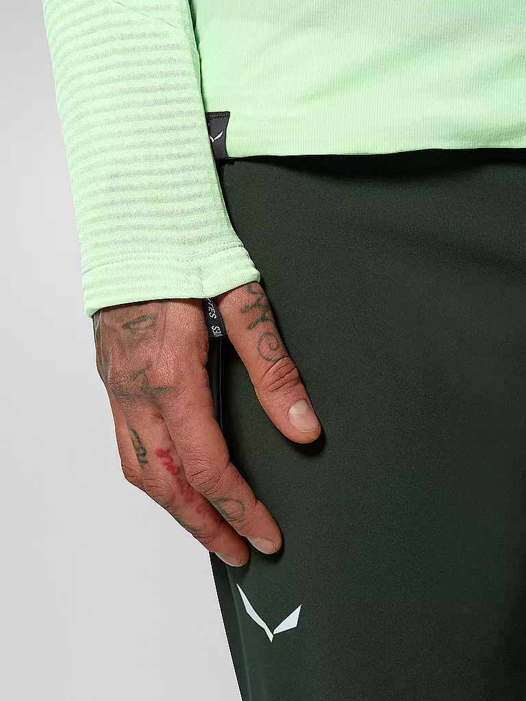 SALEWA | Chaqueta polar con capucha para mujer Pedroc PL Wind |