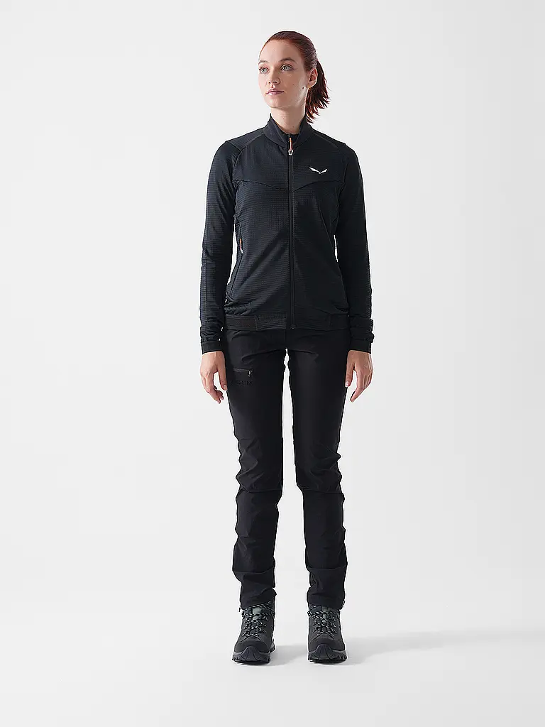SALEWA | Chaqueta polar de mujer Pedroc 2 Polarlite | Negro