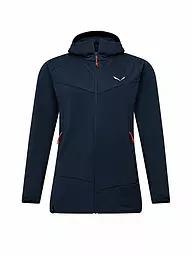 SALEWA | Chaqueta polar de mujer Puez Altavia Polarlite con capucha | Azul oscuro