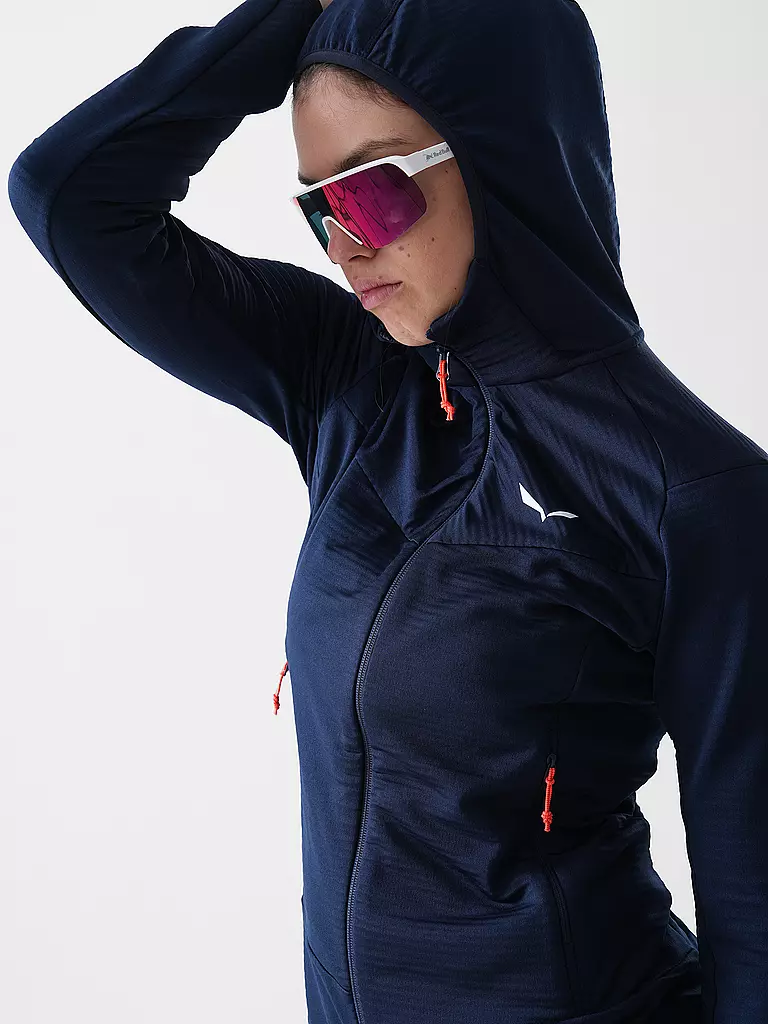 SALEWA | Chaqueta polar de mujer Puez Altavia Polarlite con capucha |