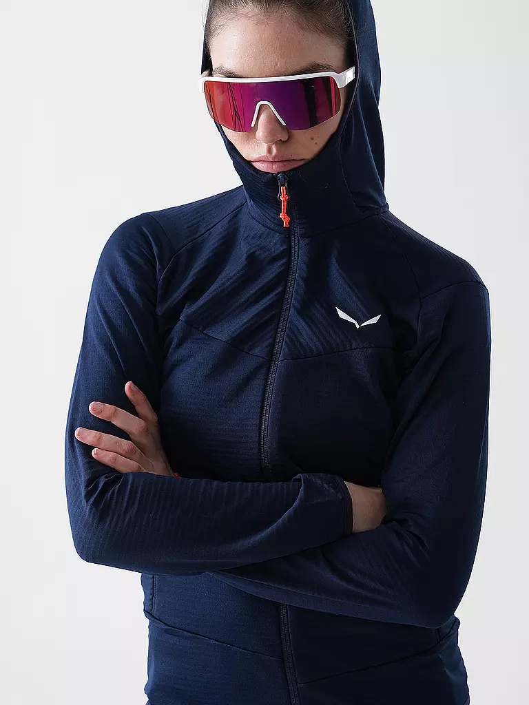 SALEWA | Chaqueta polar de mujer Puez Altavia Polarlite con capucha |