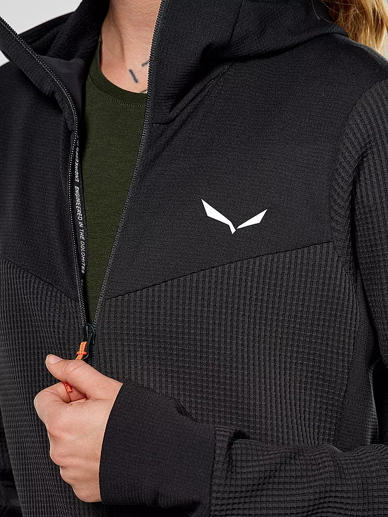 SALEWA | Chaqueta polar de mujer Puez Waffle con capucha | 