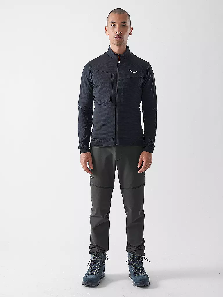 SALEWA | Chaqueta polar para hombre Pedroc 2 Polarlite | Negro